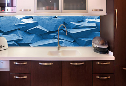 Blue elements - Fototapeta 24899